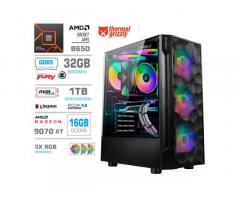 Računalnik MEGA TWR S7 R7-7700X/RX9070 XT/32GB-DDR5/2TB-4.0/750W/Brez OS RGB