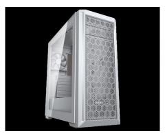 COUGAR MX330-G Pro White | ATX Mid Tower | Kaljeno Steklo | Mreža za Sprednjo Ploščo |