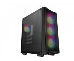DeepCool CC560 MESH V2 | ATX | Kaljeno Steklo | Črno ARGB | Računalniško Ohišje