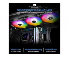 Thermalright Frozen Prism 360 | ARGB | CPU Liquid Cooler | Črna | Vodno Hlajenje za Raču - 2