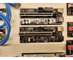 8x Riser 009s plus in 010x mining NOV - 2