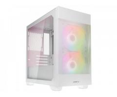 Lian Li LANCOOL 205M Mesh | Računalniško ohišje | Micro-ATX | Kaljeno steklo | Bele bar