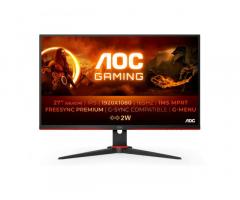 Monitor AOC 27G2SPAE | 68,6 cm (27,0") | 1920x1080 | 165Hz | IPS | 1ms | VGA 2xHDMI Displa