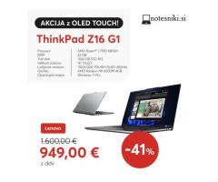 Lenovo ThinkPad Z16 G1 – AKCIJA z OLED TOUCH!
