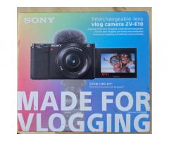 Sony ZV-E10 fotoaparat z izmenljivim objektivom + 16–50 mm ZOOM objekt - 8