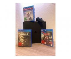 Playstation 4 slim + kontroler + 3 igre - 3