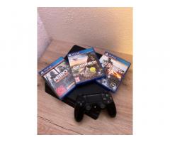 PlayStation 4 Slim bundle – vse deluje, pripravljeno za igranje!