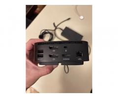 Hp G5 dock station in 120W napajalnik - 2