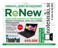Lenovo ThinkPad P15 Gen 1 – TOP AKCIJA!