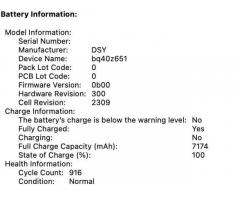 MacBook Pro 16" 2019 – i9 / 64GB RAM / 1TB SSD / 4GB GPU - FULL SPEC - 8