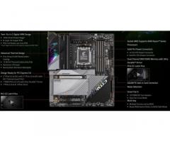 GIGABYTE X670E AORUS MASTER | AM5 | DDR5 | PCIe 5.0 | Wi-Fi 6E | 4xM.2 - 4