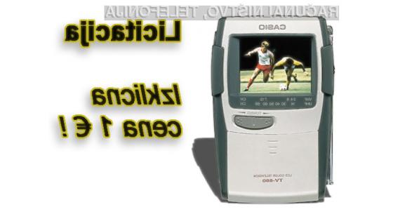 Dražba - Prenosni TV - Izklicna cena 1€ !
