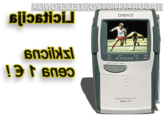 Dražba - Prenosni TV - Izklicna cena 1€ !