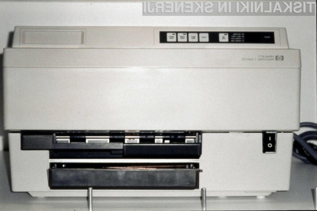 Prvi HP-jev Laserjet tiskalnik iz leta 1984.