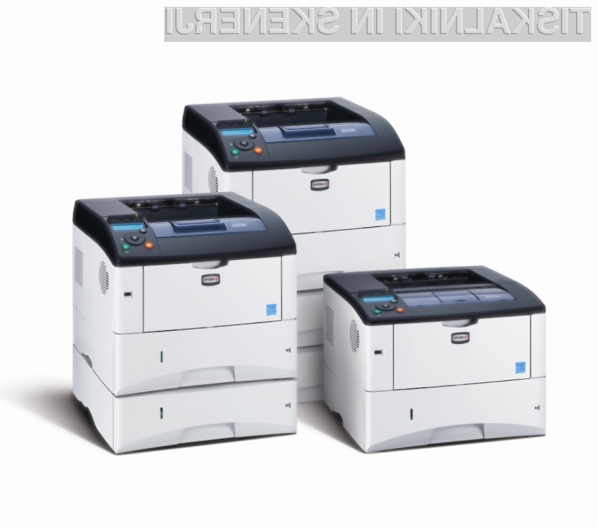 Nova družina črno-belih tiskalnikov A4 iz Kyocere Mite