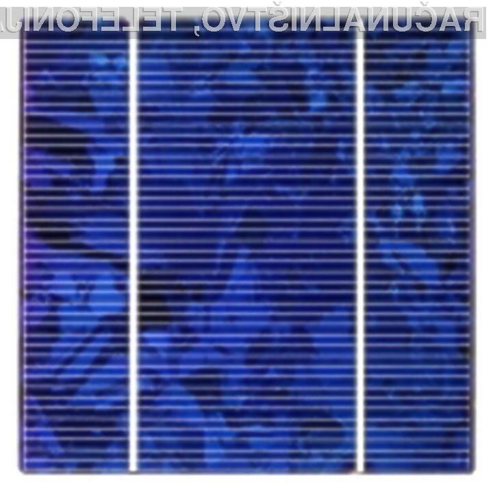 Sanyo povečal učinkovitost sončnih celic