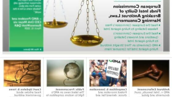 Bo podjetje Intel zaradi goljufanja kmalu pričelo izgubljati tržni delež?