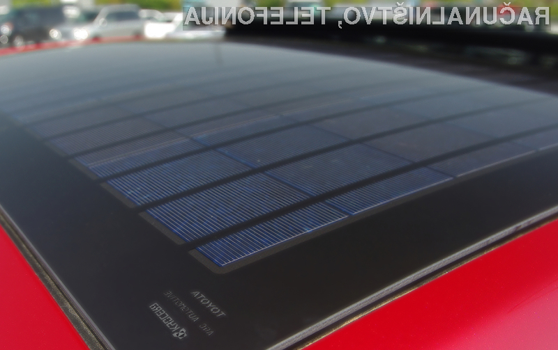 Kyocerini solarni moduli za novo Toyoto Prius.