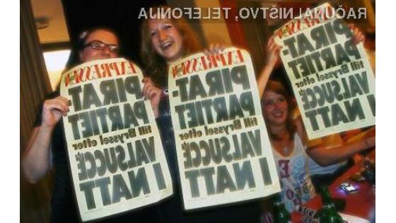 Pirati izvoljeni v evropski parlament!