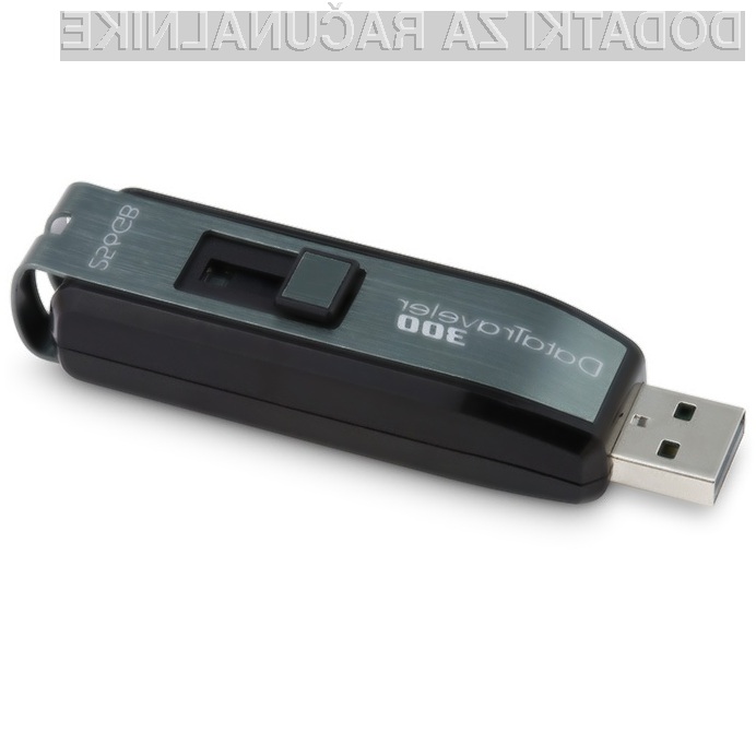 Uporabnikom novega pomnilniškega ključa podjetja Kingston bi se zagotovo prilegel vmesnik eSATA ali USB 3.0.