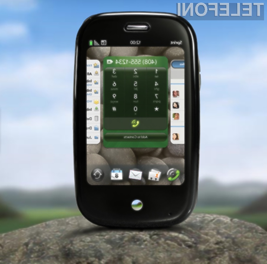 Mobilni telefon Palm Pre naj bi se na evropskih tleh tržil kot za stavo!