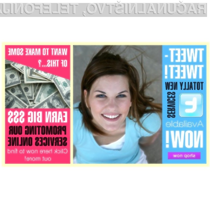 Pajdaše na socialni mreži Twitter lahko odslej kar kupimo!