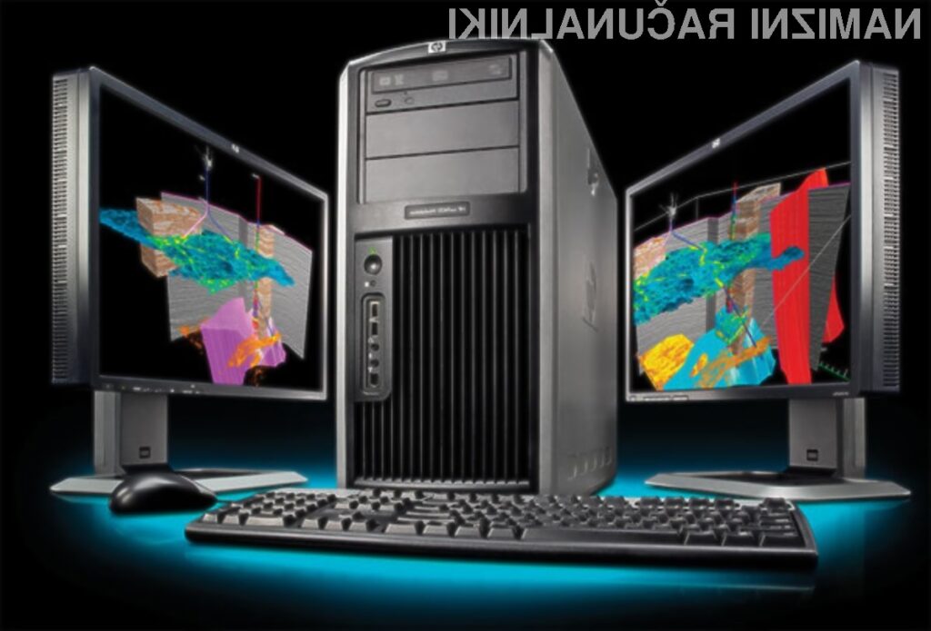 Nove delovne postaje HP xw9400 ponujajo izjemno računsko moč!