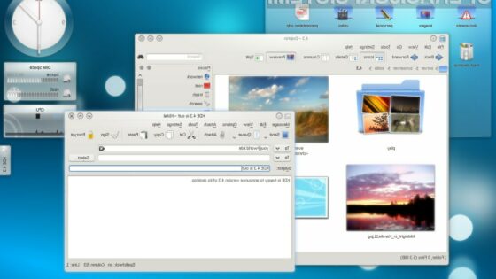 Okolje KDE v vsej svoji lepoti in uporabnosti!