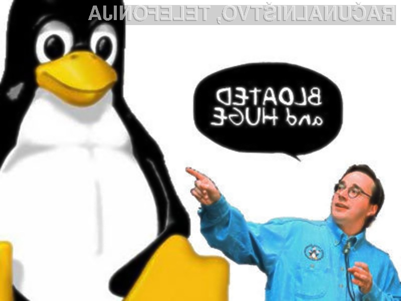 Jedro Linuxa je z leti postalo »debelo« in »neokretno«!