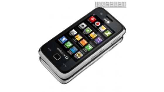 Oblikovno všečen in vsestransko uporabni pametni mobilni telefon LG GM750.
