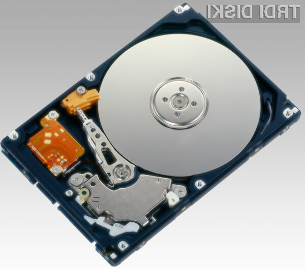 Trdi diski Toshiba MKxx56GSY bodo na voljo s kapacitetami  160, 250, 320 in 500 GB.