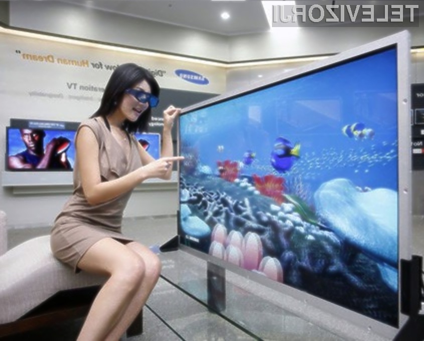 Novi 3D televizor LCD podjetja Samsung navdušuje!