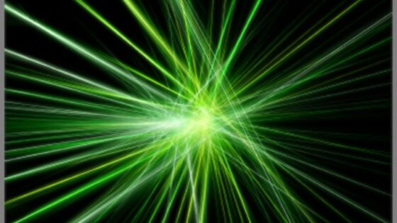 Zeleni laserski žarek podjetja QD Laser vsaj na papirju obeta veliko!
