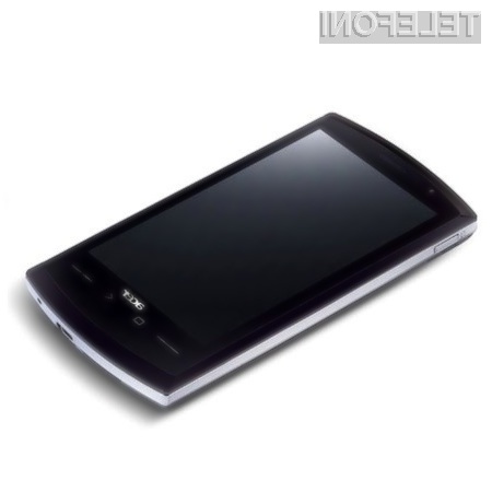 Acer Liquid je trenutno najzmogljivejši pametni mobilni telefon, opremljen s platformo Android.