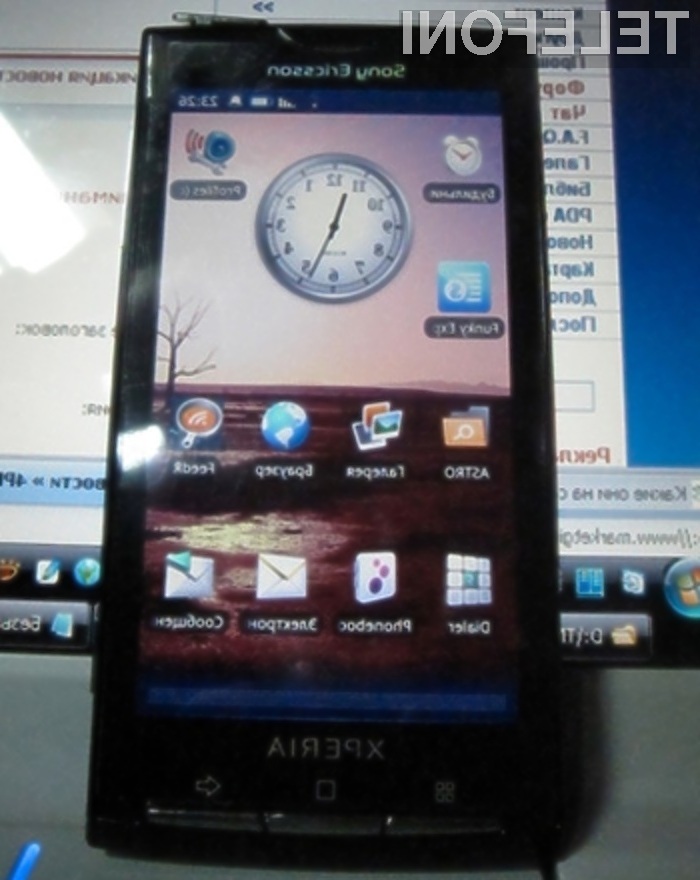 Mobilnik Sony Ericsson Rachael XPERIA X3 obeta veliko!