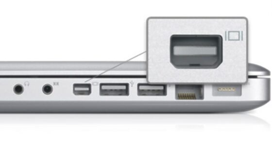 Priključek Mini DisplayPort je maslo Applovih inovativnih inženirjev.