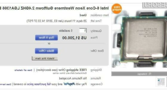 Prva jedra i9 že na eBbayu
