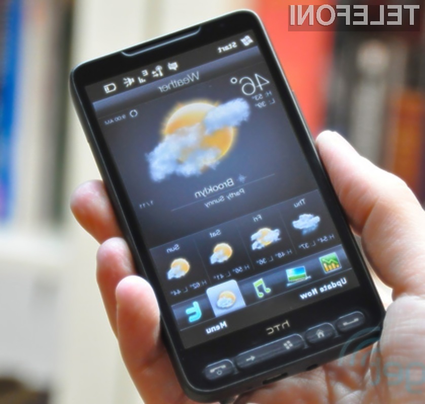 Ameriška različica pametnega mobilnega telefona HTC HD2 ima v primerjavi z evropsko več sistemskega pomnilnika in prostornejšo pomnilniško kartico.