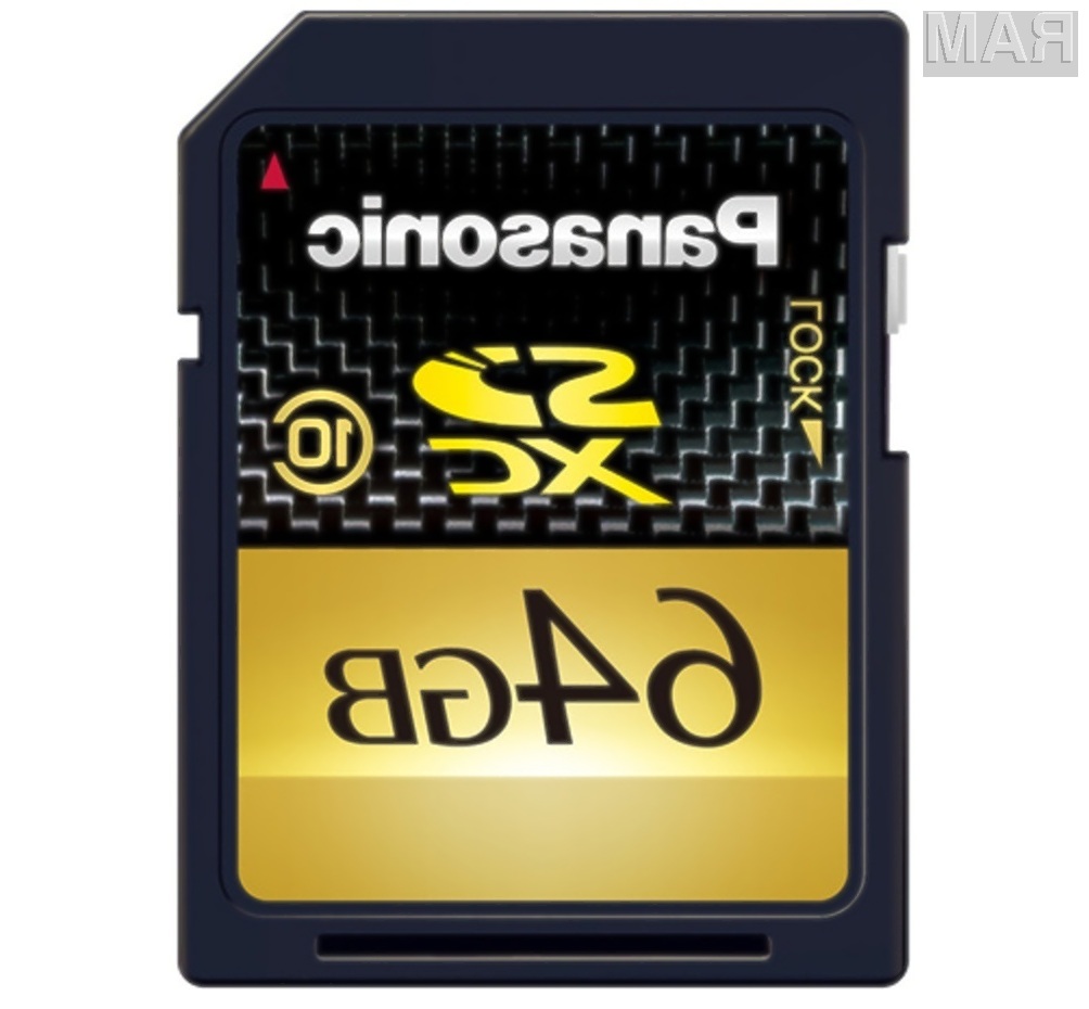 Pomnilniške kartice Panasonic SDXC žal ne bo mogoče uporabljati v napravah s podporo karticam SD in SDHC.