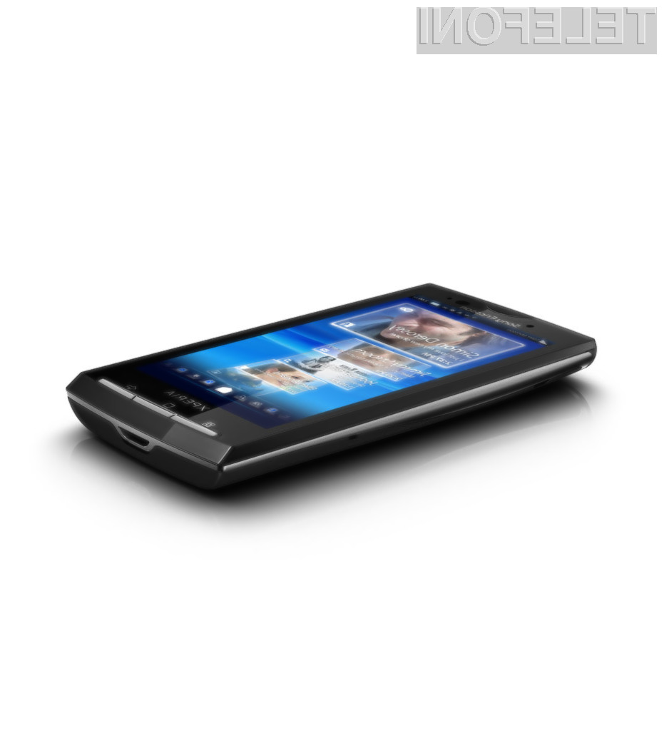 Od mobilnika XPERIA X10 Sony Ericsson pričakuje veliko.