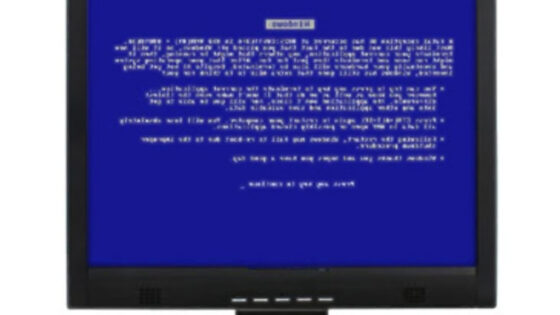 Legendarni »modri zaslon« je ponovno udaril po nič hudega slutečih uporabnikih Oken XP!