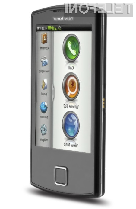 Z mobilnikom nuvifone A50 v žepu bomo v vsakem hipu našli želeno lokacijo.