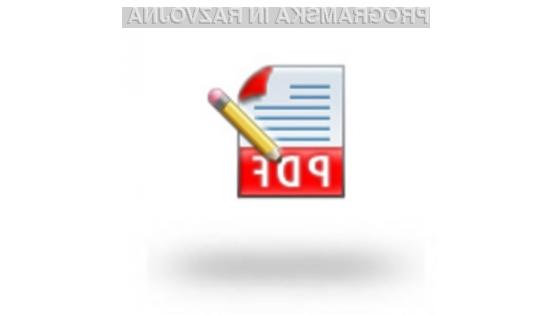 Programski dodatek Sun PDF Import Extension je kot nalašč za urejanje manjših dokumentov formata PDF.