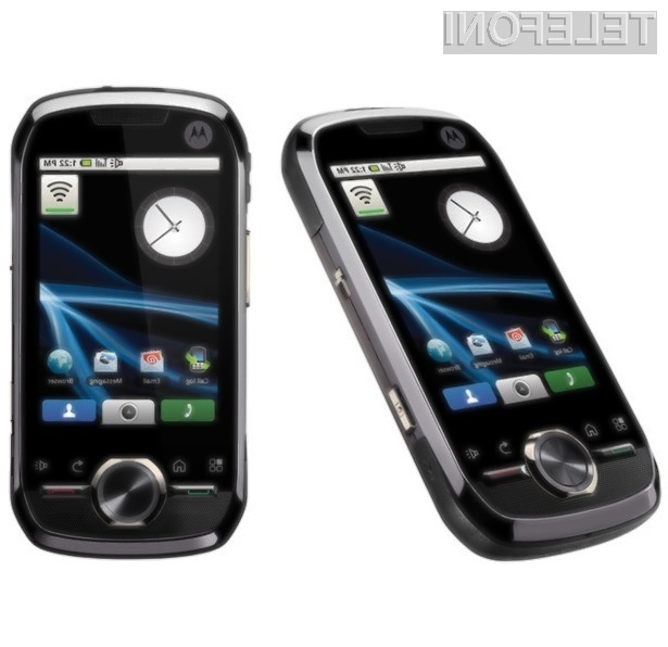Pametni mobilni telefon Motorola i1 z Androidom navdušuje tako oblikovno kot zmogljivostno!