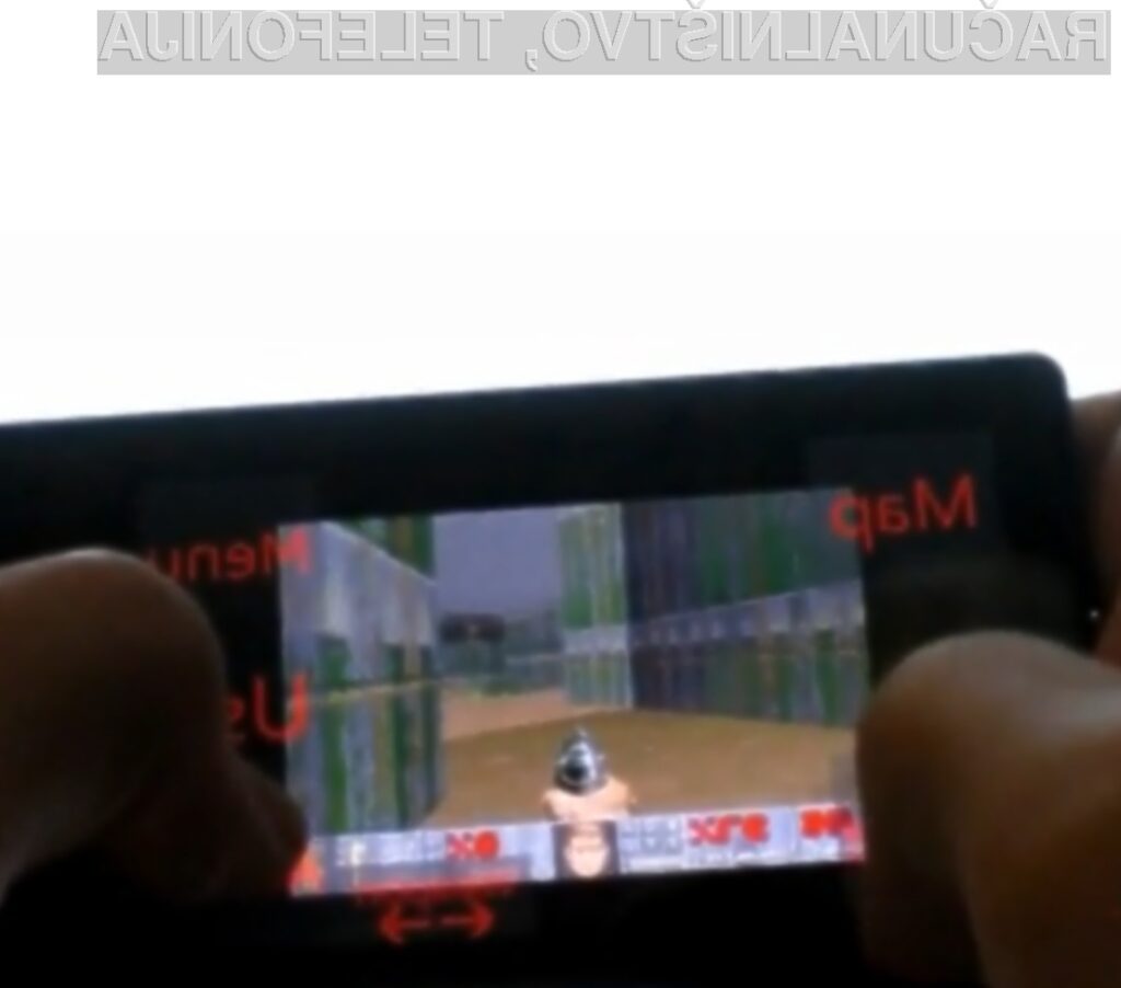 Mobilna prvoosebna streljačina Doom na prenosnem predvajalniku Zune HD preprosto navdušuje!