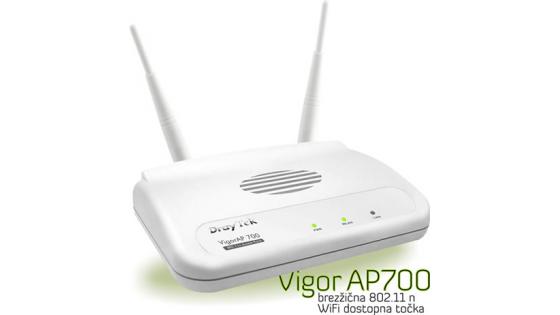 Vigor AP700 - 802.11n brezžična Wi-Fi dostopna točka