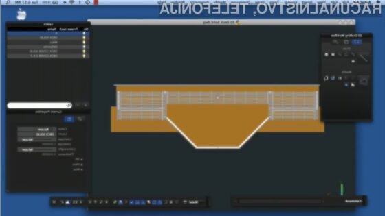 Programski paket AutoCAD bo kmalu na voljo tudi za uporabnike Applovih računalniških sistemov Mac.