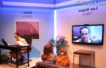 S televizorji Panasonic je odslej mogoče opravljati tudi visokoločljive videokonference!