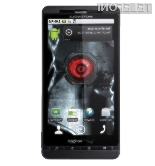 Pametni mobilni telefon Motorola Droid X navdušuje!