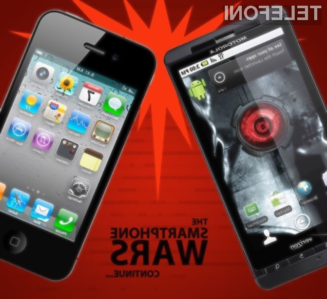 Kateri mobilnik vas je prepričal: Droid X ali iPhone 4?